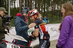 Lietuvės sėkmė Ignalinoje: Gabrielė Andrašiūnienė iškovojo Europos čempionės titulą