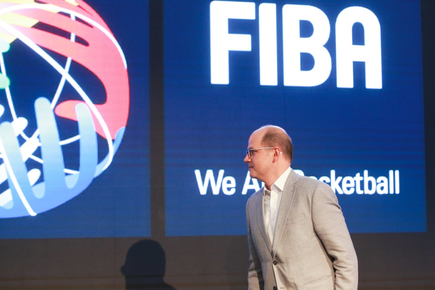  FIBA generalinis sekretorius sureagavo į M. Grigonio reketo situaciją Maskvoje<br> R. Danisevičiaus nuotr.
