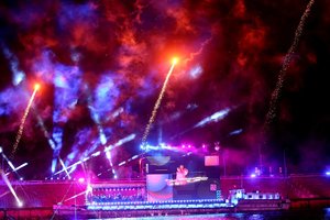 Nemune ties Kaunu nugriaudėjo įspūdinga Europos kultūros sostinės misterija „Santaka“