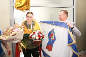 Lietuvos sporto savaitė: auksiniai G. Stonkutės smūgiai, A. Gudžiaus startas Deimantinėje lygoje ir Kauno „Žalgirio“ nuopuolis