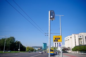 Vilniuje dar šiemet atsiras keliolika naujų greičio matuoklių