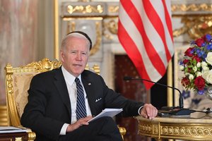 J. Bidenas: beždžionių raupų grėsmė nepasieks COVID-19 pandemijos lygio