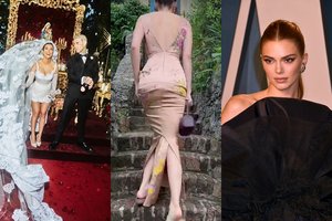 Kendall Jenner įspūdingos sesers vestuvės Italijoje apkarto: įmantri suknelė neleido judėti