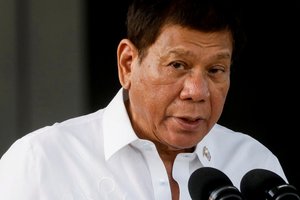 Filipinų prezidentas įgėlė V. Putinui: aš žudau nusikaltėlius, o ne vaikus