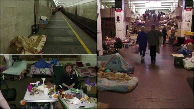 Charkivo metro atnaujina veiklą po 3 mėnesius trukusio uždarymo: gyventojai baiminasi, kad teks ieškoti naujų slėptuvių