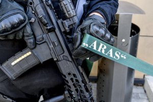 Po spirito degustavimo dviejų kuršėniškių surengtą šou nutraukė „Aro“ kovotojai