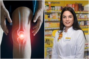 Vaistininkė patarė, kas gali sumažinti sąnarių skausmą: siūlo išbandyti šias priemones
