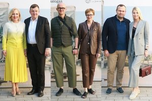 Į naują „Tartle“ parodą atskubėjo žinomi žmonės