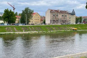 Legendinis Neries krantinių „Aš tave myliu“ virsta dar viena palaikymo broliams vieta