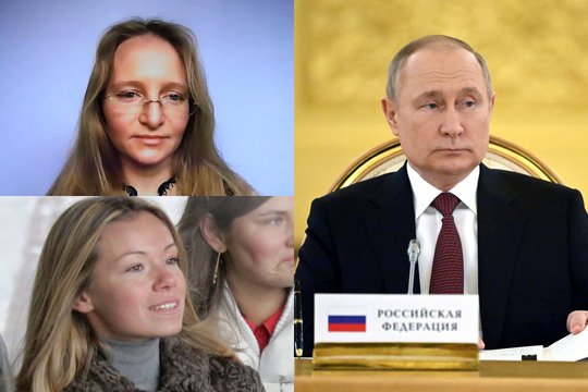  V.Putinas niekada oficialiai nepatvirtino, kad dabar 37-erių Marija ir dvejais metais jaunesnė Katerina yra jo dukterys.