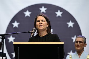 Ministrė: Vokietija nenurims, kol Baltarusijoje nesiliaus represijos