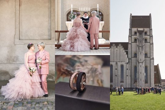  Balandžio 23 dieną IT specialistė Rūta ir jos išrinktoji dvasininkė Vibeke Bidstrup Kopenhagoje atšoko smagias vestuves.