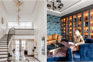 Kone 500 kv. m vilniečių name – ypatingas dėmesys šeimininko kolekcijai ir prabangiam laisvalaikiui