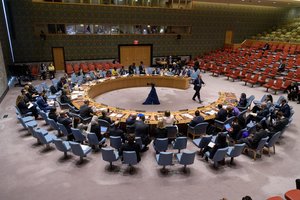 Kinija ir Rusija blokavo siūlytas griežtesnes JT sankcijas Šiaurės Korėjai