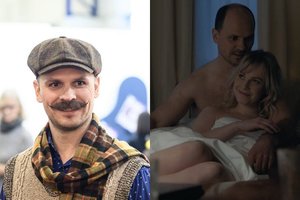 Audrius Bružas susižavėjo latvių aktore: kartu filmavosi erotinėse scenose