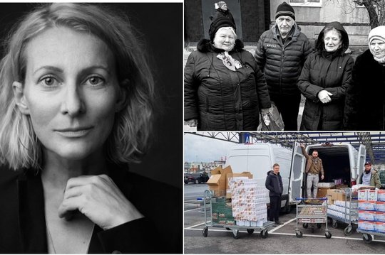 Charkovo varguoliais besirūpinanti vilnietė: „Lietuviai sukūrė tikrą stebuklą“