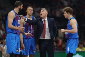 Šaras su „Barcelona“ kovą dėl Ispanijos krepšinio karūnos pradėjo sunkia pergale