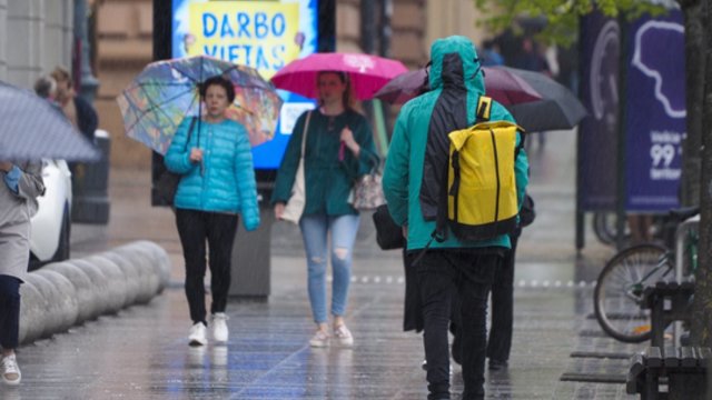 Orai nedžiugins: nors vėjas aprims, daug kur numatomas lietus