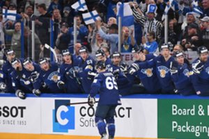 Suomijos ledo ritulio rinktinė namuose vykstančiame pasaulio čempionate iškopė į finalą