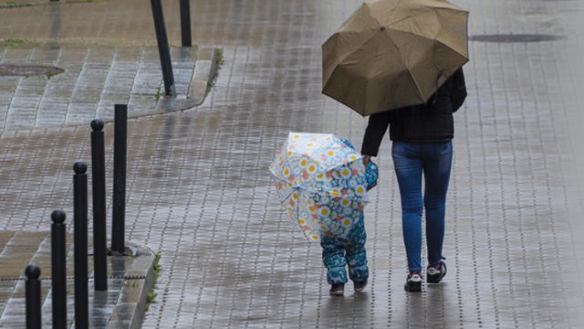 Paskutinėmis pavasario dienomis šilumos nesulauksime: numatomi smarkūs lietūs su perkūnija