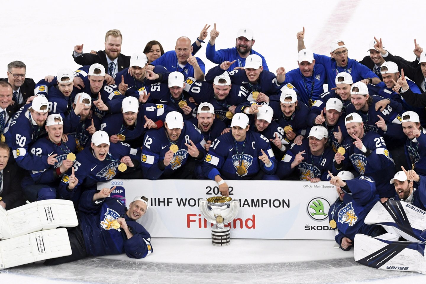  Suomijos triumfas.<br> Reuters/Scanpix nuotr.,