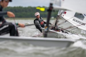 Olimpietė V. Andrulytė apie pasaulio taurės antrąjį etapą: „Atsipalaiduoti sau neleidžiu nė vienoje regatoje“