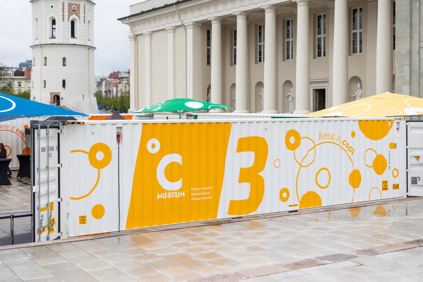 Mobilus muziejus – jūriniuose konteineriuose įrengta interaktyvi paroda apie klimato kaitą jau pradėjo kelionę po Lietuvos miestus.