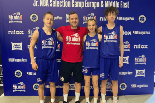Jr. NBA stovykloje dalyvavę lietuviai džiaugėsi neįkainojama patirtimi