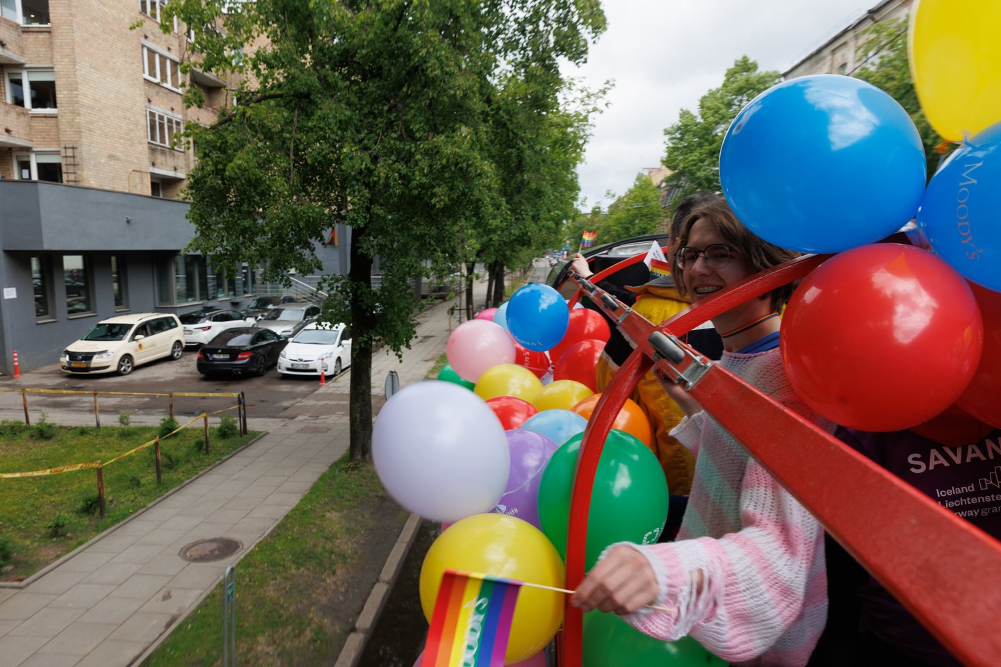 Vilniuje antradienį prasidėjo iki savaitgalio truksiantis „Baltic Pride“ festivalis.<br>T.Bauro nuotr.