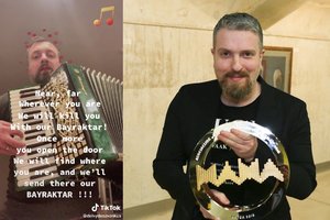 Deivydas Zvonkus tirpdo „TikTok“ narių širdis: dainą skyrė „Bayraktar“ ir sulaukė nemenko dėmesio