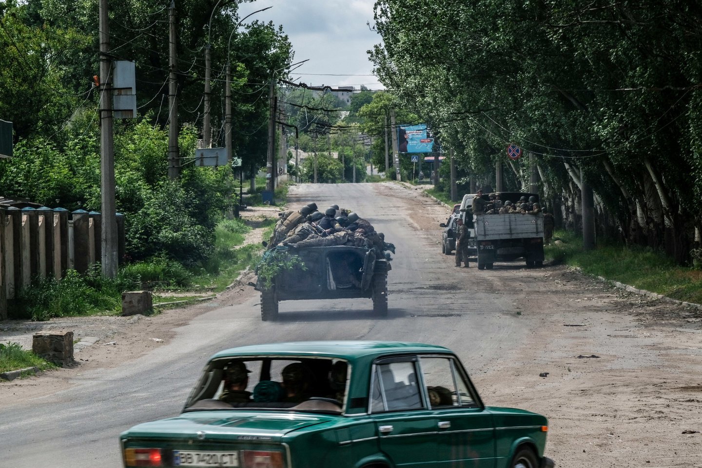 Karas Ukrainoje, Luhanskas.<br>ZUMA Press/Scanpix nuotr.