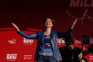 Turkijoje įkalinta svarbi opozicijos veikėja