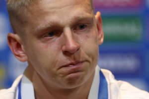 Prieš svarbias rungtynes – Ukrainos futbolo žvaigždės ašaros: nori įteikti dovaną savo tautai