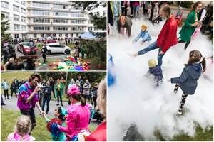 Vaikų gynimo diena ligoninėje – šventę surengė gydytojai klounai ir žinomi svečiai