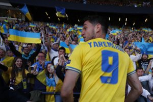 Ukrainos futbolo rinktinei – vienas žingsnis iki pasaulio čempionato