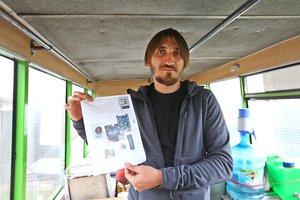 Karo pragare ukrainietį verslininką guodžia žinia apie dukros gimimą