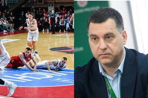 Po LKL baudų „Lietkabeliui“ ir „Rytui“ – R. Matonio priekaištai: finalas negali vykti treniruočių salėje