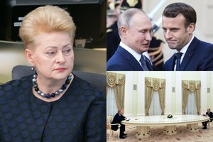 D. Grybauskaitė žėrė kritiką V. Putinui skambinantiems Vakarų lyderiams ir patikino – vien sankcijos Rusijos neįveiks 
