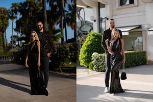 Kanų kino festivalyje D. Motiejūnas su širdies drauge B. Gaižauskaite puošėsi kruopščiai apgalvotais deriniais