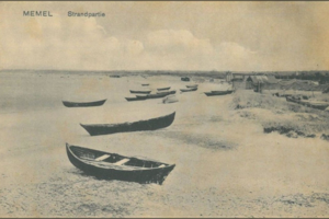 Nematomos žvejų vaiduoklių pėdos pajūryje