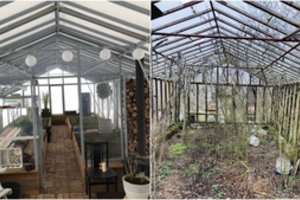 Apleistą sodo sklypą prieš karantiną spėję įsigyti vilniečiai jį verčia svajonių namais