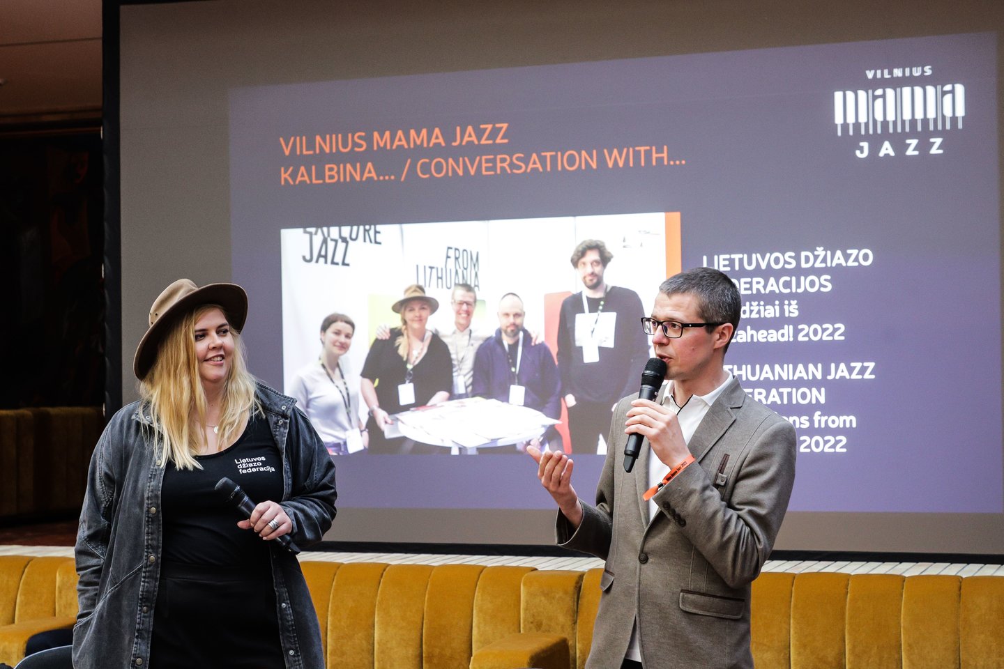 Festivalio „Vilnius Mama Jazz“ akimirka.