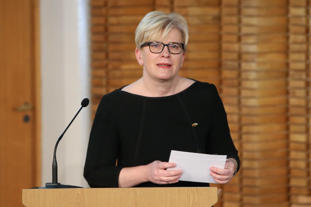 I. Šimonytė diskuterte sanksjoner mot Russland og regional sikkerhet med Norges statsminister