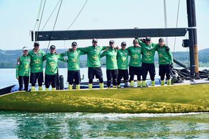 Lenktyniaus ir Bahreine: Lietuvos rinktinė iškovojo kelialapį į finalinį pasaulio buriavimo taurės etapą