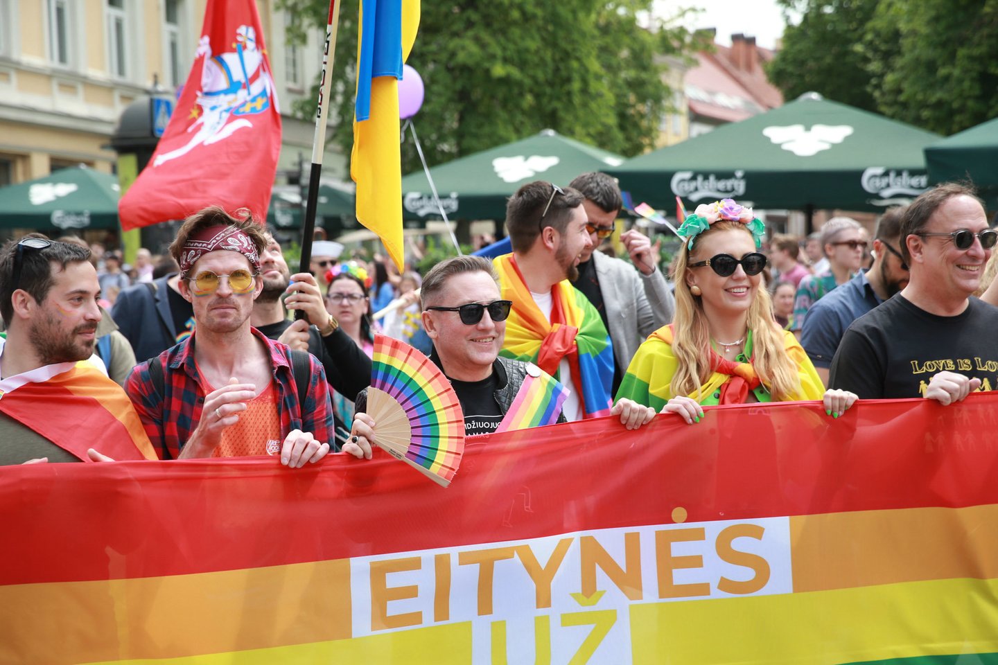  „Baltic Pride“ eitynės Vilniuje praėjo be neramumų – incidentų užfiksuota nebuvo.<br> R.Danisevičiaus nuotr.