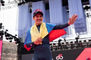 Ekvadoro didvyris R. Carapazas vėl nenuvylė tautos, bet labiausiai brangina olimpinę pergalę
