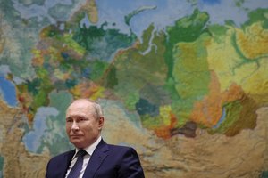 V. Putinas: Rusija smogs naujiems taikiniams, jei Ukraina gaus ilgo nuotolio raketų