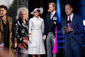 Elizabeth II valdymo jubiliejų vainikavo įspūdingas koncertas: princo Harry šeima nepasirodė