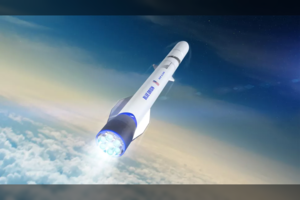 „Blue Origin“ surengė penktą kosmoso turistų skrydį į kosmosą