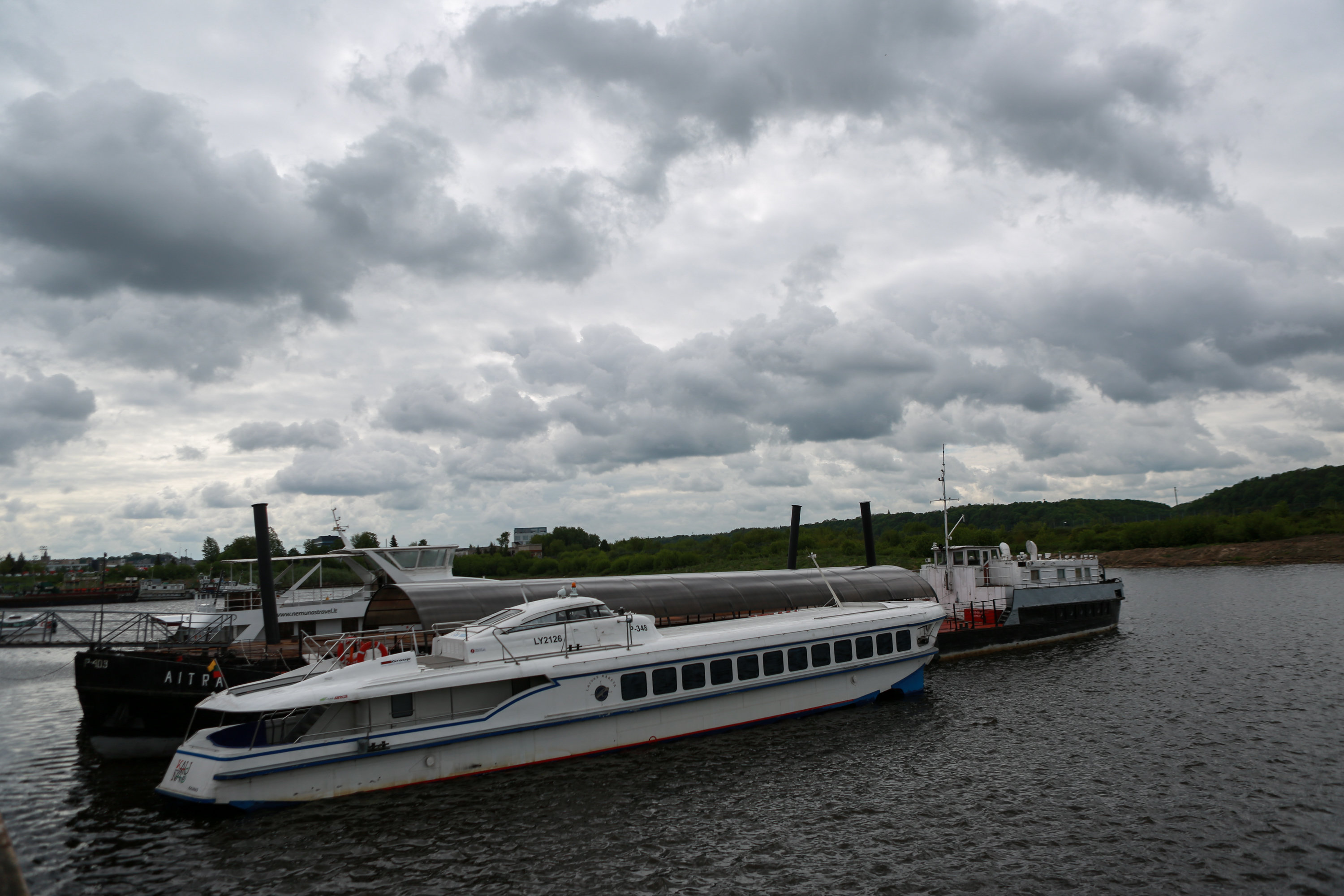 Viena populiariausių laivo „Raketa“ krypčių – kelionės iš Kauno į Nidą.G.Bitvinsko nuotr.